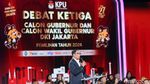 Momen Ketiga Calon Gubernur Jakarta Saling Adu Gagasan