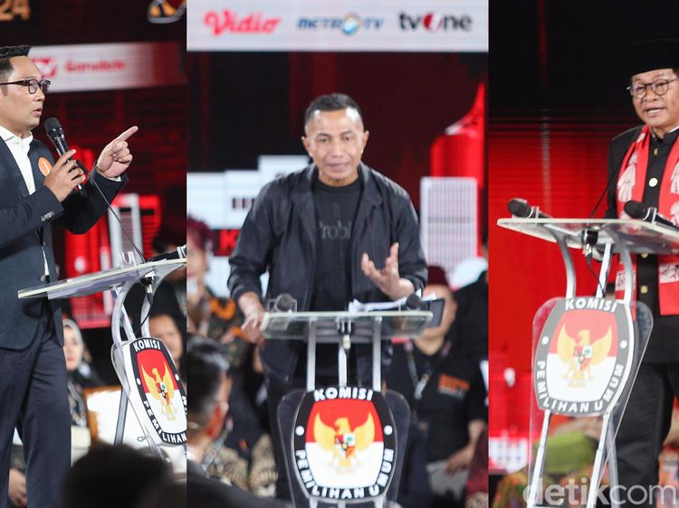 Momen Ketiga Calon Gubernur Jakarta Saling Adu Gagasan