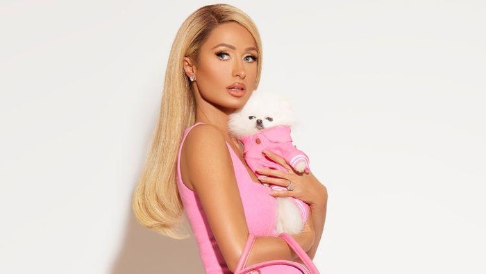 Paris Hilton Rilis Produk Skincare untuk Hewan.