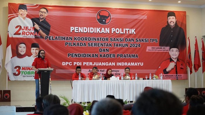 Pendidikan politik PDIP di Indramayu