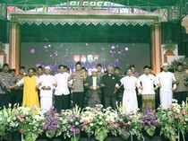 Polres Jepara Gelar Selawat Bersama Habib Syech untuk Pilkada Damai