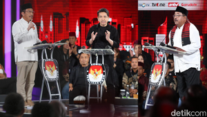 Potret Ketiga Calon Wakil Gubernur Jakarta Saling Adu Gagasan