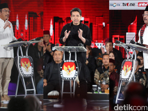 Potret Ketiga Calon Wakil Gubernur Jakarta Saling Adu Gagasan