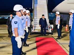 Prabowo Tiba di Brasil Jelang KTT G20