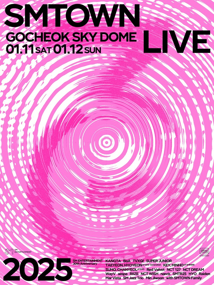 SMTOWN Live 2025 Poster SMTOWN Live 2025.