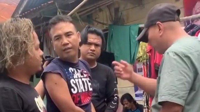 Tampang pelaku yang bobol rumah warga di Palembang, saat diamankan polisi.