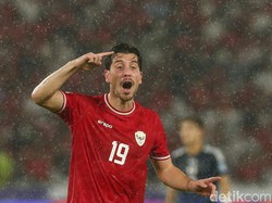 Thom Haye menyumbang dua gol di Kualifikasi Piala Dunia 2026, yakni ke gawang Filipina pada 11 Juni dan China pada 15 Oktober. Foto: Rifkianto Nugroho/detikcom