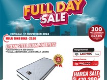 Ada Diskon Besar di Transmart Full Day Sale! Beli Kasur Hemat Rp 1 Jutaan