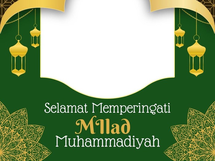 Twibbon Milad Muhammadiyah 112