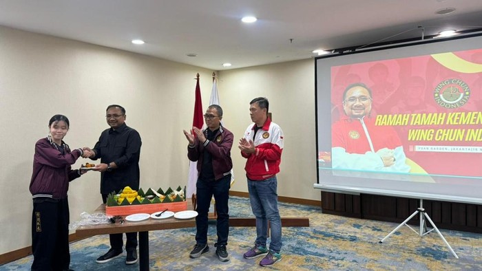 Wing Chun Indonesia diterima Ketua Whing Chun Indonesia Yaqut Cholil Qoumas