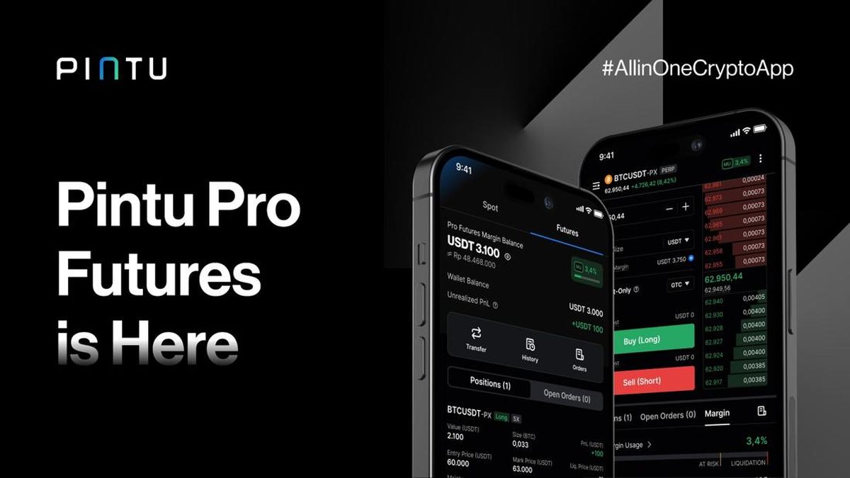 PINTU Luncurkan Pintu Pro Futures, Hadirkan Perdagangan Derivatif Crypto