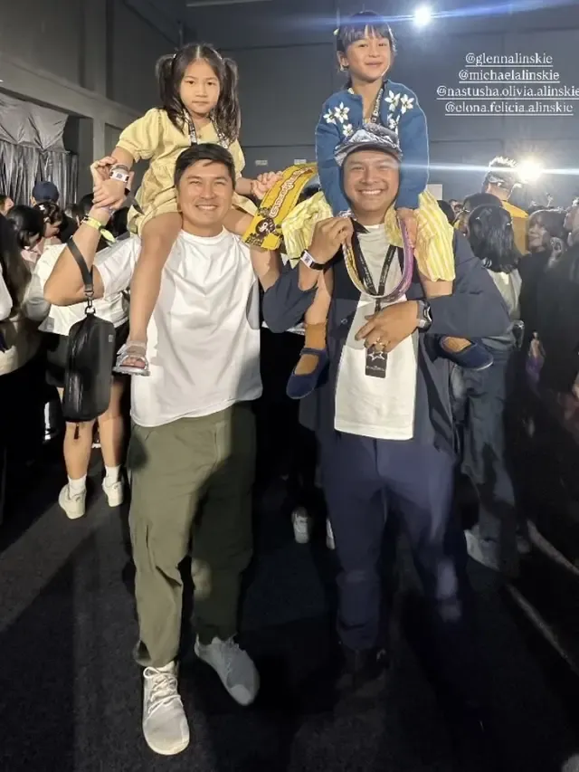 Ayah temani putrinya nonton fan meeting Lisa BLACKPINK