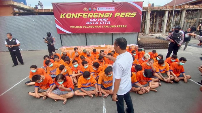 Bandit di Surabaya Utara yang diringkus selama 2 pekan