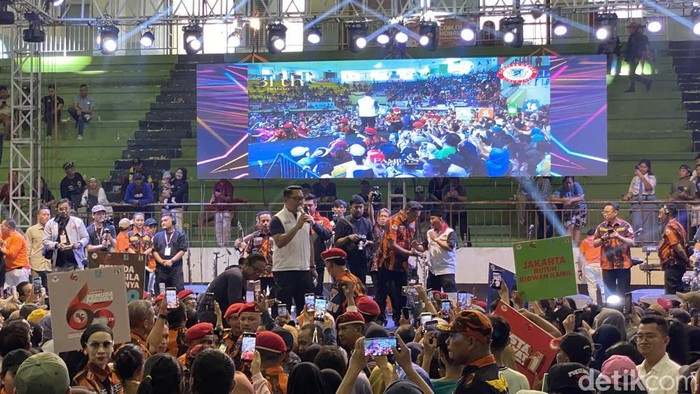Cagub Jakarta nomor urut 1, Ridwan Kamil. (Devi/detikcom)