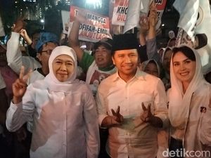 Survei: Mayoritas Warga Jatim Puas pada 100 Hari Kinerja Khofifah-Emil
