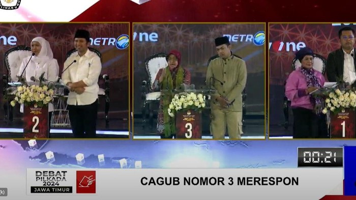 Debat Ketiga Pilgub Jatim