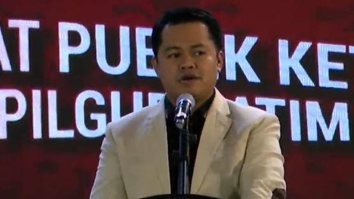 Debat ketiga Pilgub Jatim Ketua KPU Jatim