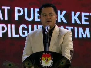 Buka Debat Pamungkas, Ketua KPU Jatim Ajak Semua Pihak Seneng Bareng