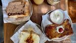 Lembut Harum Roti Susu Hokkaido topping Milo dan Es Krim di Bandung