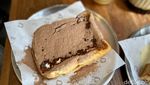 Lembut Harum Roti Susu Hokkaido topping Milo dan Es Krim di Bandung
