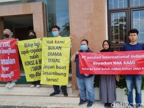 Gaji-Komisi Rp 1 M Belum Juga Dibayar, Eks Pekerja PT AII Geruduk PHI Lagi