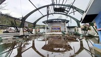 Diberitakan Reuters, dengan kecepatan angin mencapai 185 kilometer per jam, topan tersebut sedikit melemah setelah menghantam daratan, tepatnya Kota Panganiban di Provinsi Catanduanes, pada Sabtu (16/11) malam.  