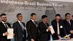 Indonesia-Brasil Teken Kerja Sama Bisnis Senilai Rp 41,8 Triliun
