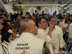 Bertemu Jokowi, RK Minta Doa dan Arahan Jelang Coblosan Pilkada Jakarta