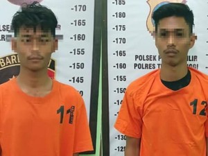 2 Pria Bersajam Curi Motor di Kos Tebing Tinggi, Uangnya Untuk Main Judi