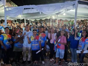 Kampanye di Oeba, Melki-Jhoni Klaim Didukung Prabowo-Gibran