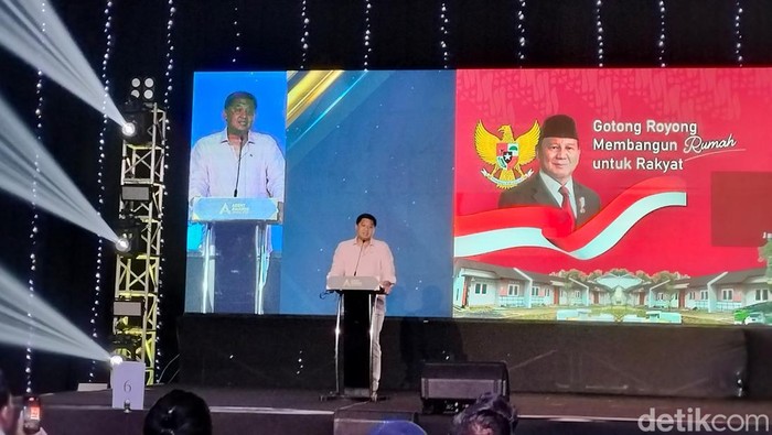 Menteri Perumahan dan Kawasan Permukiman, Maruarar Sirait (Ara).