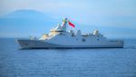 Momen Kapal Perang TNI AL Laksanakan Farewell Pass dengan Australia