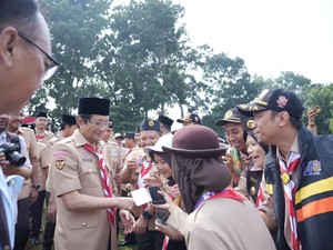 Menag: Pramuka akan Wajib di Madrasah dan Pesantren