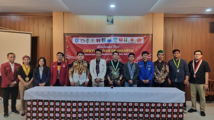 OKP Cipayung Plus Jakarta serukan Pilkada Damai 2024, bebas kecurangan, dan politik uang.