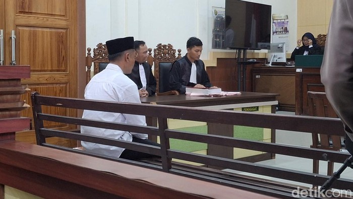 Sidang Supriyanto alias Baron di PN Wonogiri Senin (18/11/2024).