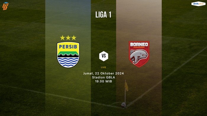 Persib Bandung vs Borneo FC.