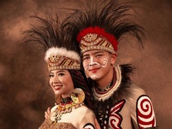 Foto Prewedding Angela Perkasa Putri Andika Perkasa, Cantik Berbusana Adat RI