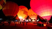 Festival Balon Udara Internasional tersebut diselenggarakan sejak tahun 2002.  