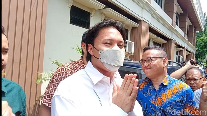 Rizky Febian saat ditemui di PA Jakarta Selatan.