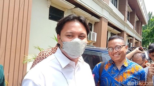Rizky Febian saat ditemui di PA Jakarta Selatan.