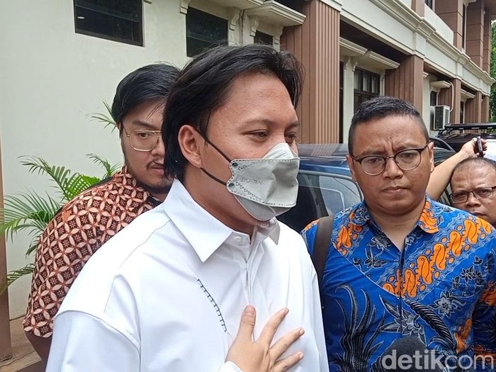 Rizky Febian saat ditemui di PA Jakarta Selatan.