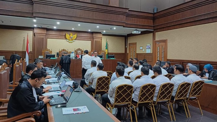 Sidang kasus pungli rutan KPK (Mulia/detikcom)