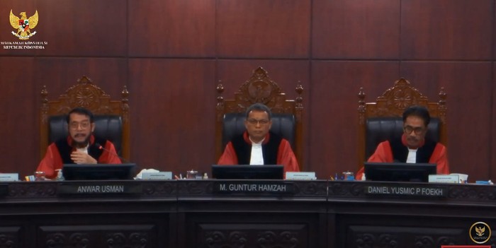 Sidang MK (dok. YouTube MK)