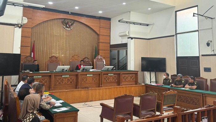 Sidang praperadilan Tom Lembong (Yogi/detikcom)