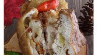 HZ Kitchen yang berlokasi di Kalibata Tengah, Jakarta Selatan juga menyediakan menu tahu jeletot. Kamu bisa memesannya di aplikasi ojol dengan menu tahu jeletot sambel kacang isi 5 buah. Harganya dibanderol Rp 21.800 per porsi. Foto: Google Review