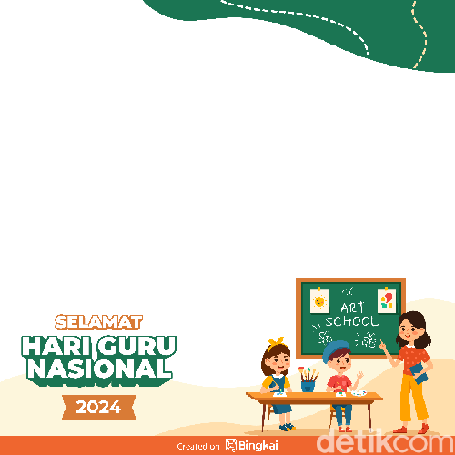 Twibbon Hari Guru Nasional 2024