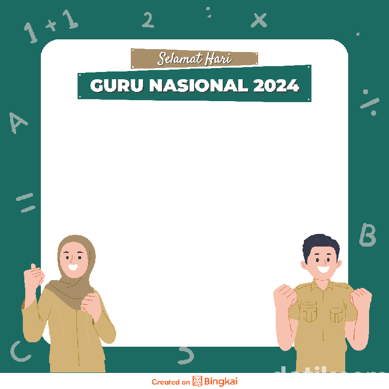 Twibbon Hari Guru Nasional 2024