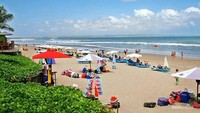 Pantai Seminyak Bali.