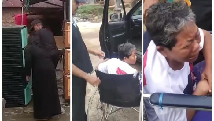 Video viral sekeluarga diusir dari kontrakan diduga karena beda pilihan di Pilkada.