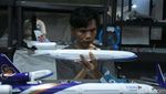 Wow! Miniatur Pesawat Asal Bogor Tembus Pasar Internasional